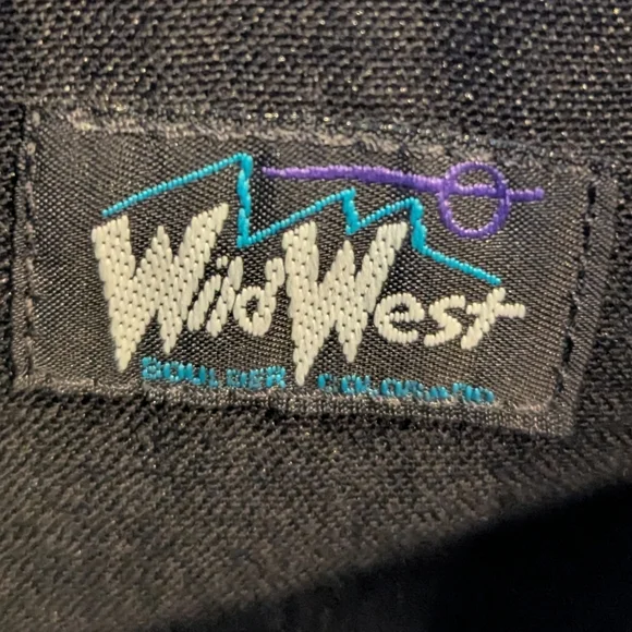 Maruca WILD WEST Boulder Colorado Handmade Tapestry Crossbody Bag - Picture 6 of 12